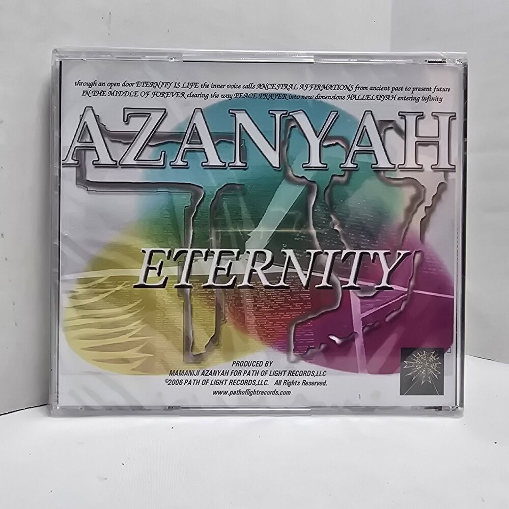 Mamaniji AZANYAH Eternity CD NEW Sealed Path of LIght Records 2006 POL 10004 - Picture 2 of 6